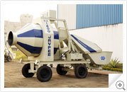 Reversible Drum Concrete Mixer